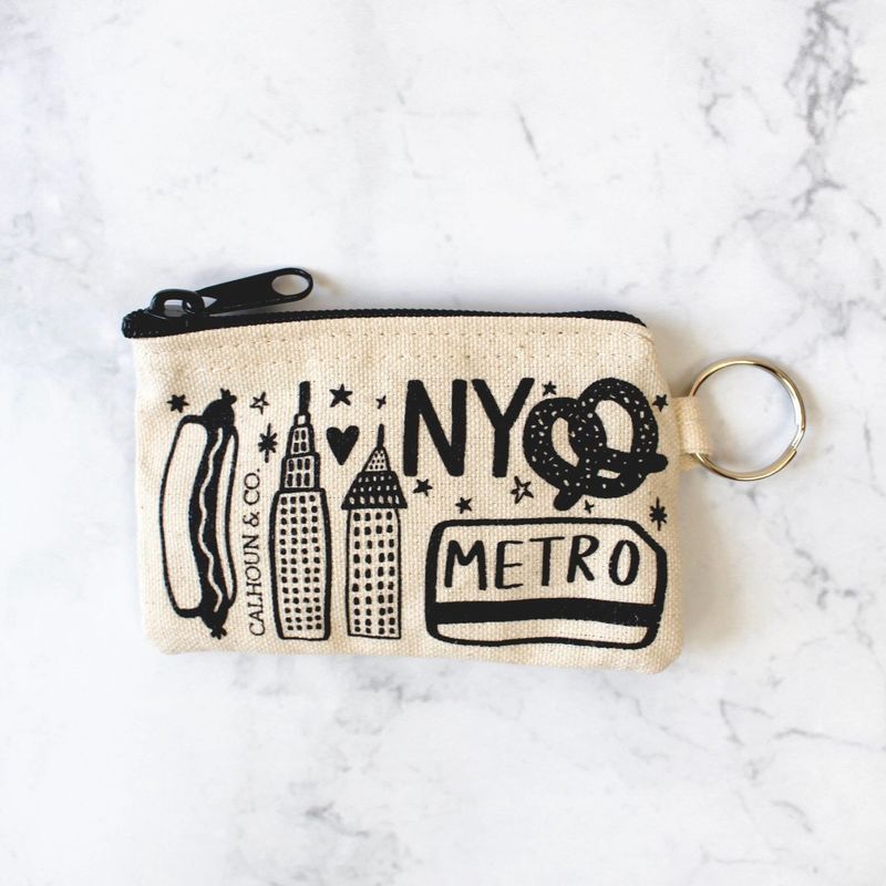 NY Zipper Card Pouch New Yorker