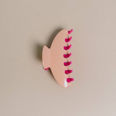 NAT + NOOR Large 5&quot; Hair Claw Dragon Fruit