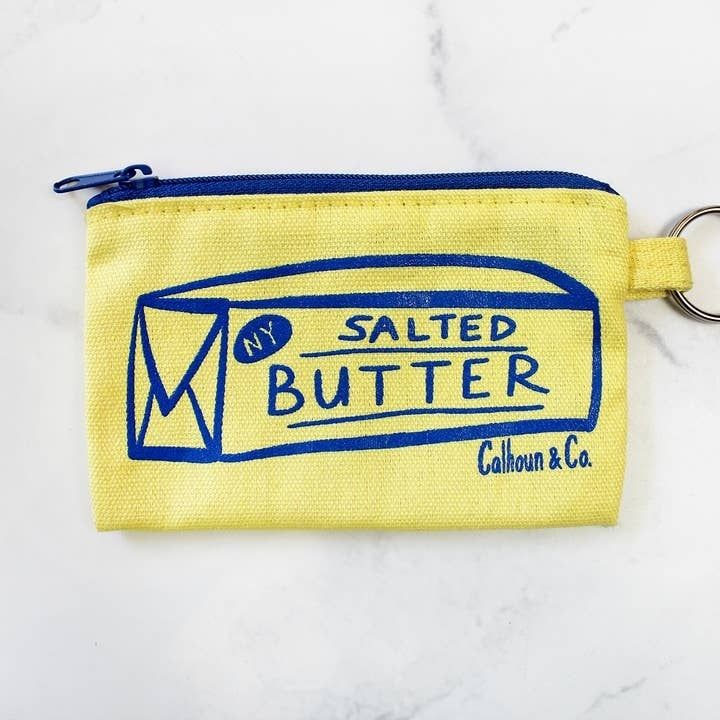 Zipper Card Pouch Butter