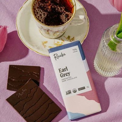 Raaka Chocolate Bar 68% Earl Grey Tea- Limited Batch