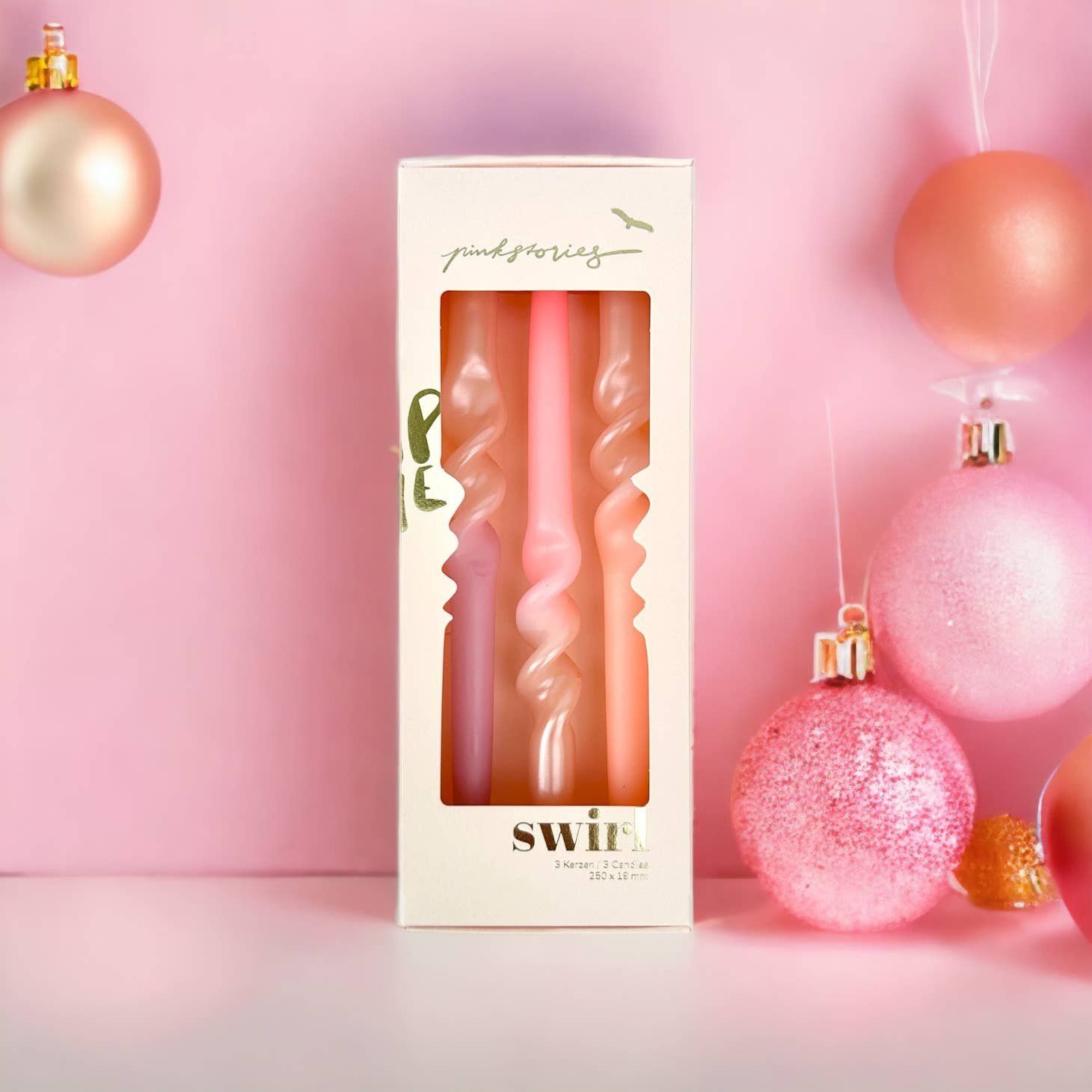 Pink Stories Dip Dye Swirl Happy Place