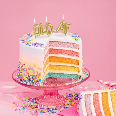 Fred Party Candles Old AF