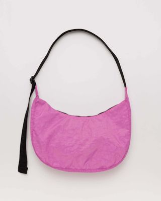 Baggu Medium  37.5&quot; Nylon Crescent Bag Extra Pink