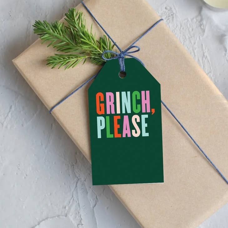 Gift Tags - Grinch Please