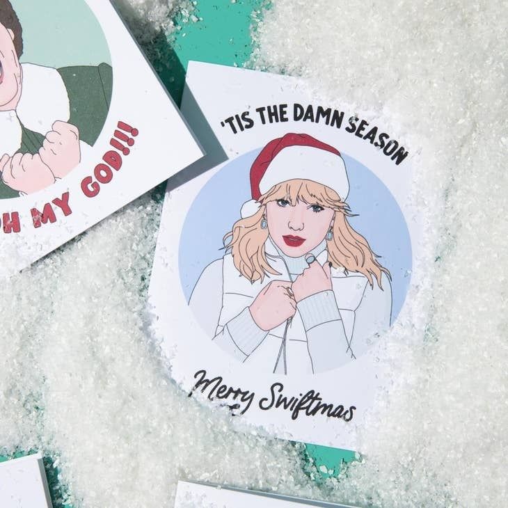 Tis the Damn Season, Swiftmas, Taylor Swift, Christmas Card