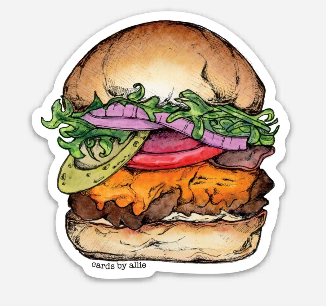 Hamburger Magnet