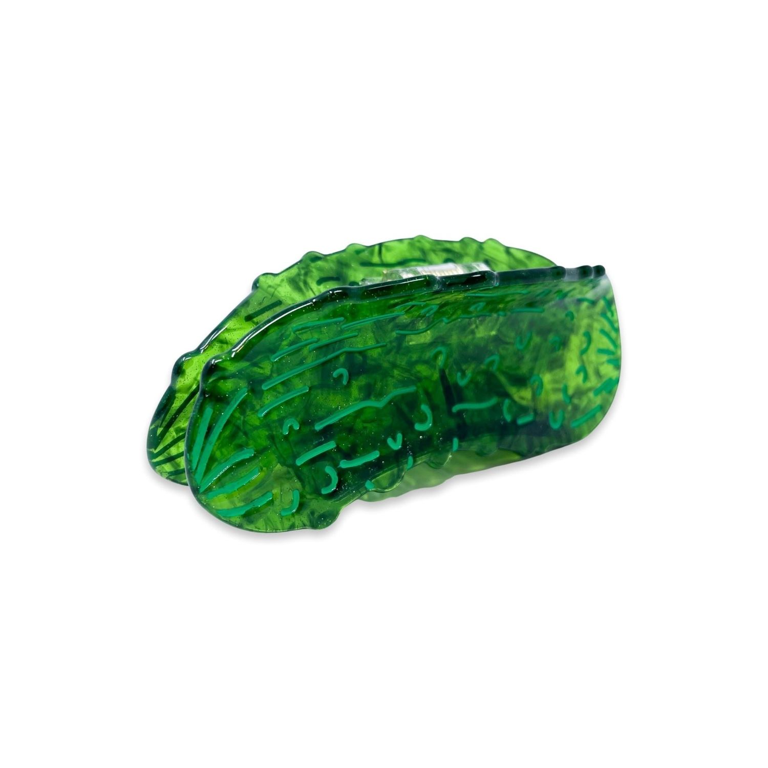 Large Pickle Hair Claw