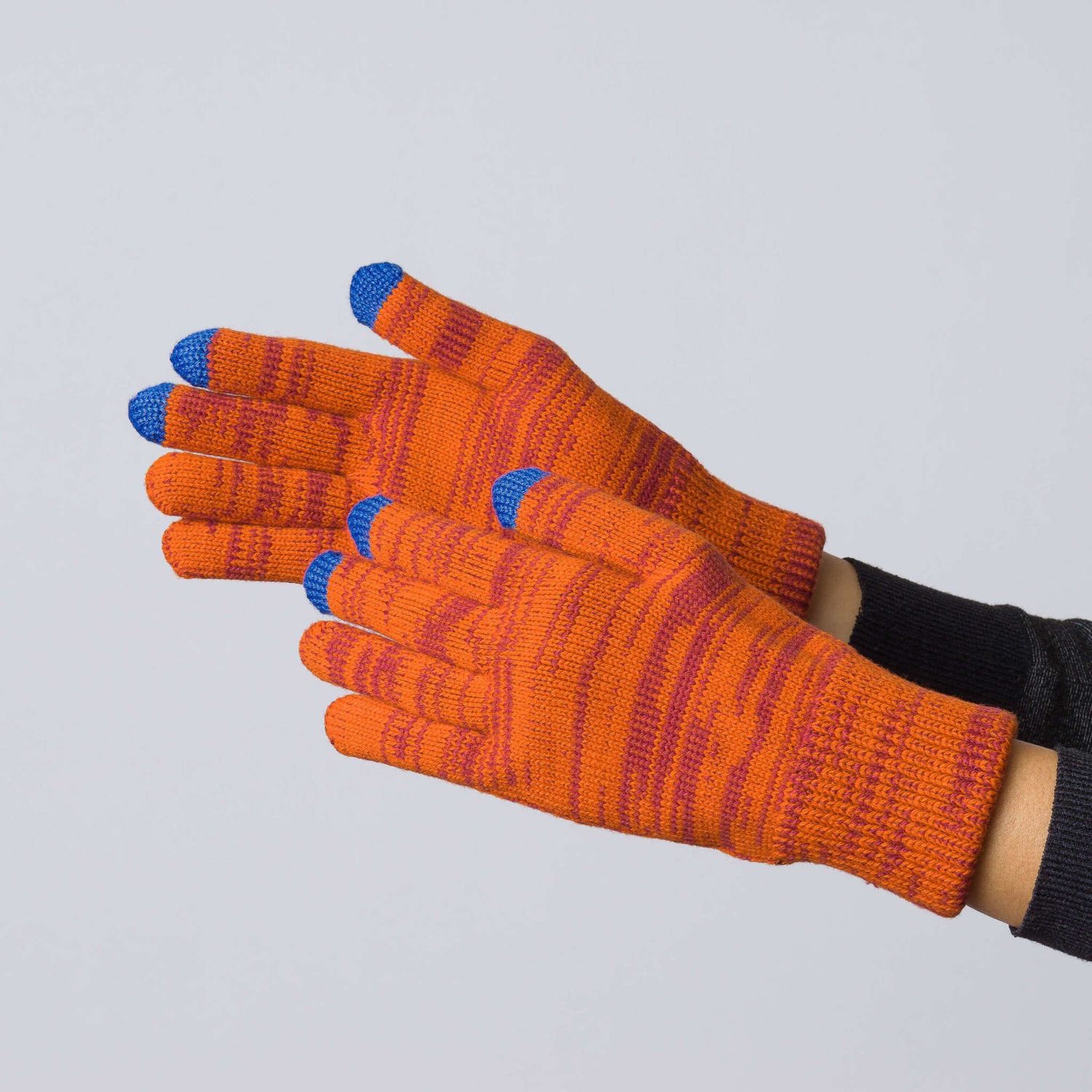 Verloop Twist Knit Touchscreen Gloves Wine Red One Size Fits Most