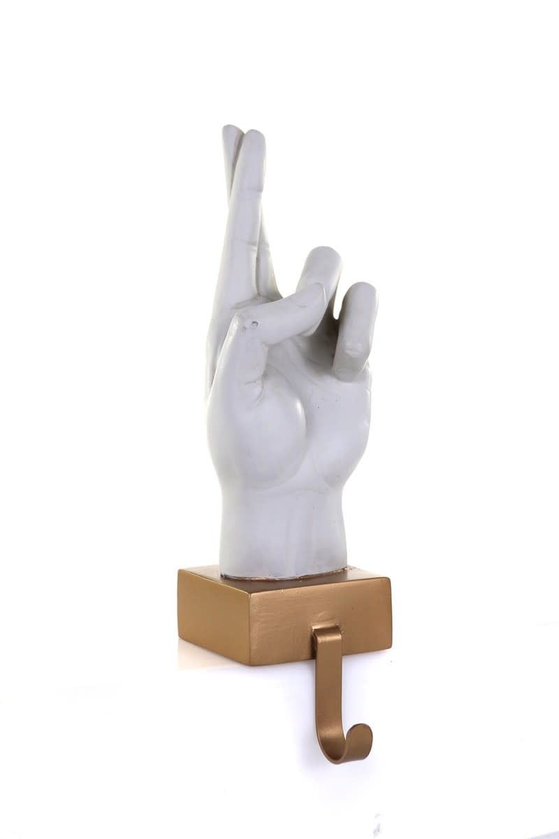 FINGERS CROSSED! Stocking Holder