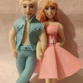 Margot Robbie &quot;Barbie&quot; Felt Ornament