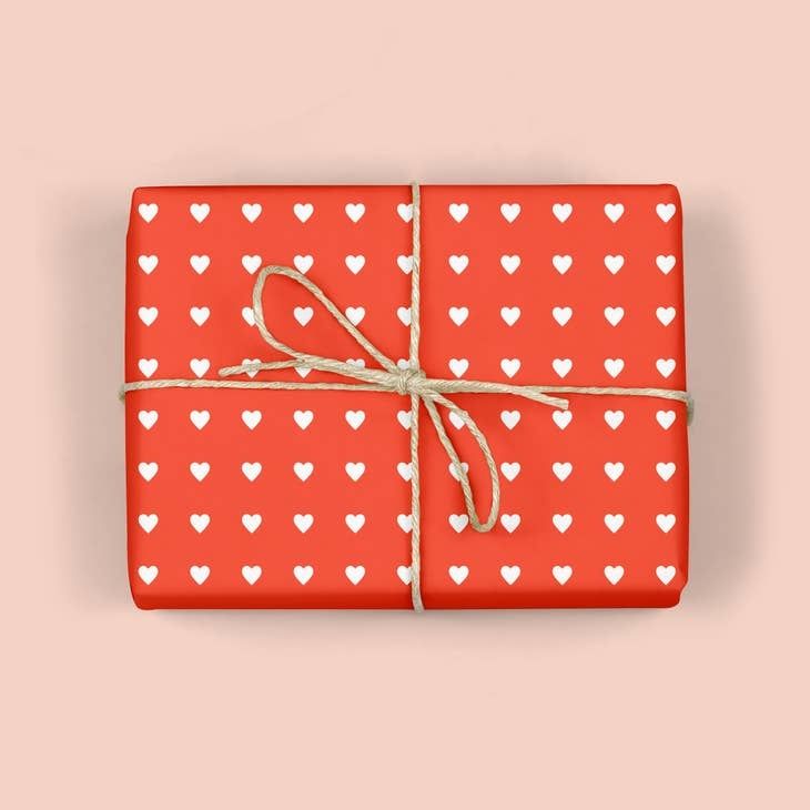 Wrap Roll - Sweet Hearts Red