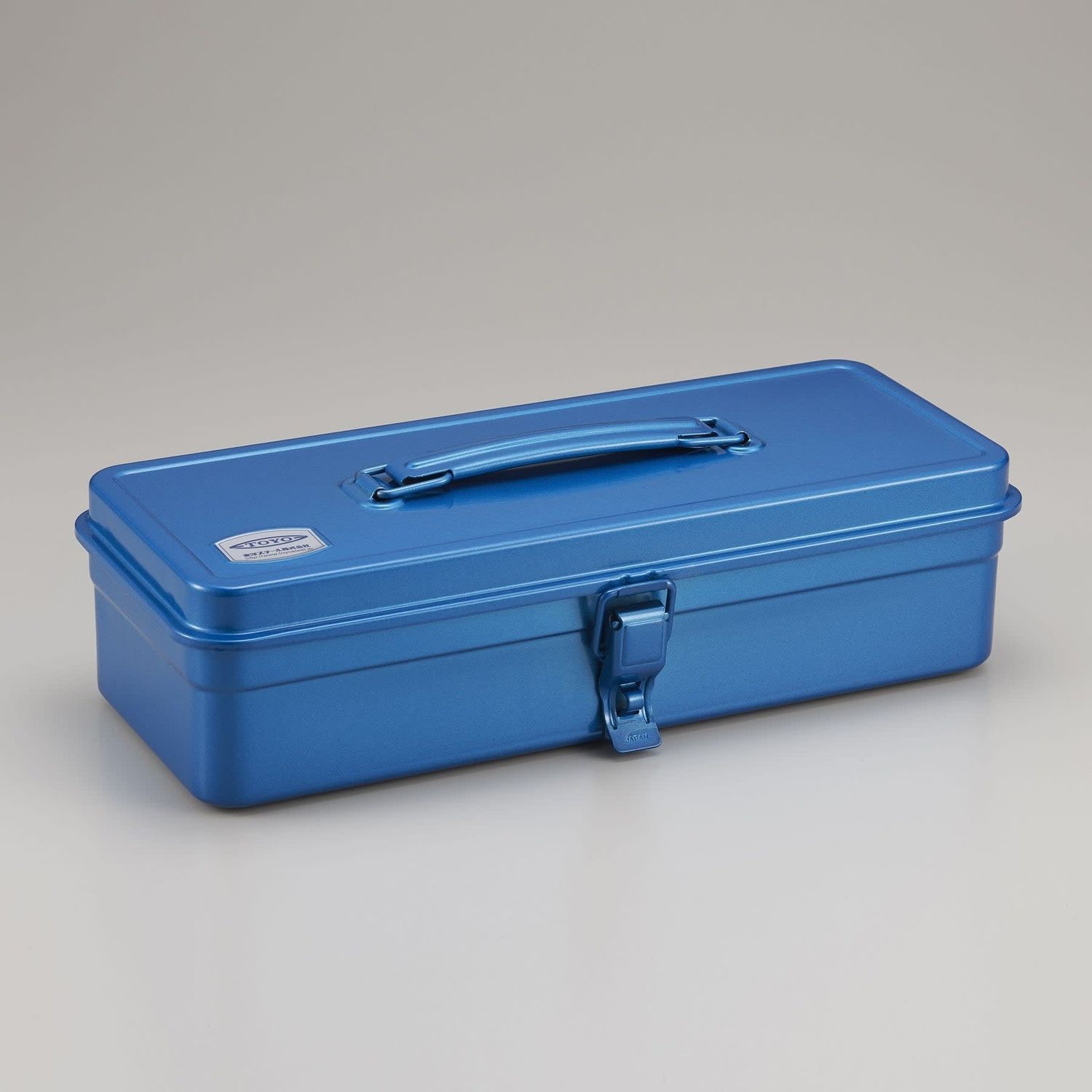 Toyo Flat Lid Top Handle Toolbox T-320 Blue