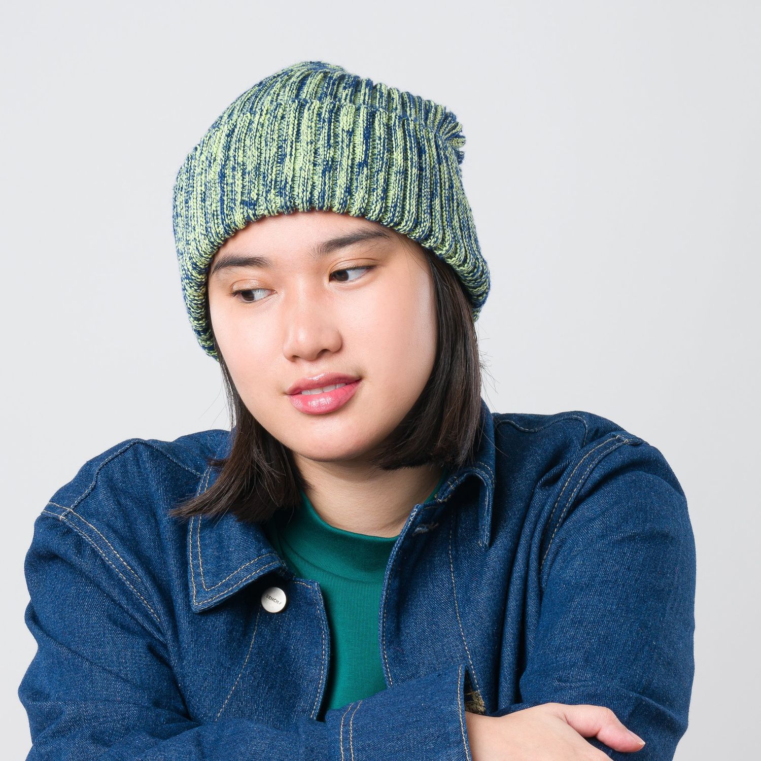 Verloop Space Mix Ski Beanie Lime