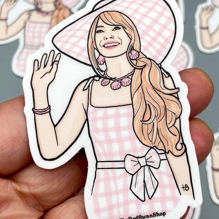 Stereotypical Barbie Sticker