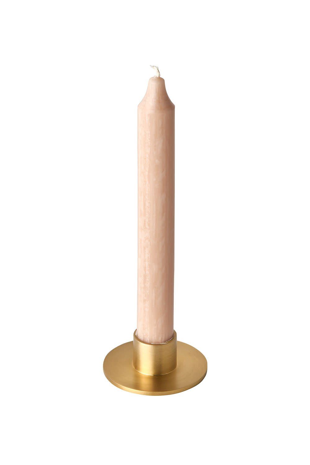 Brass Candle Holder Round