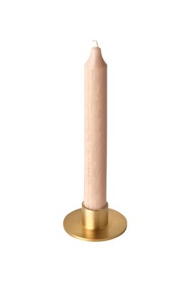 Brass Candle Holder Round