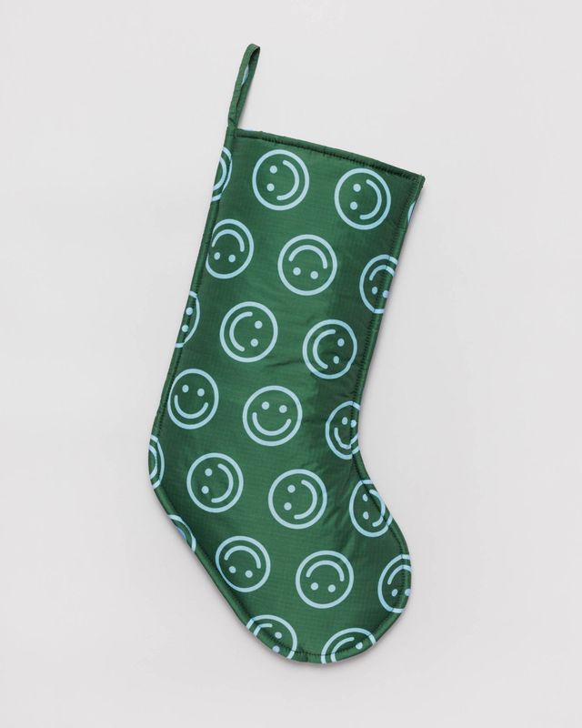 Baggu Holiday Stocking Forest Happy
