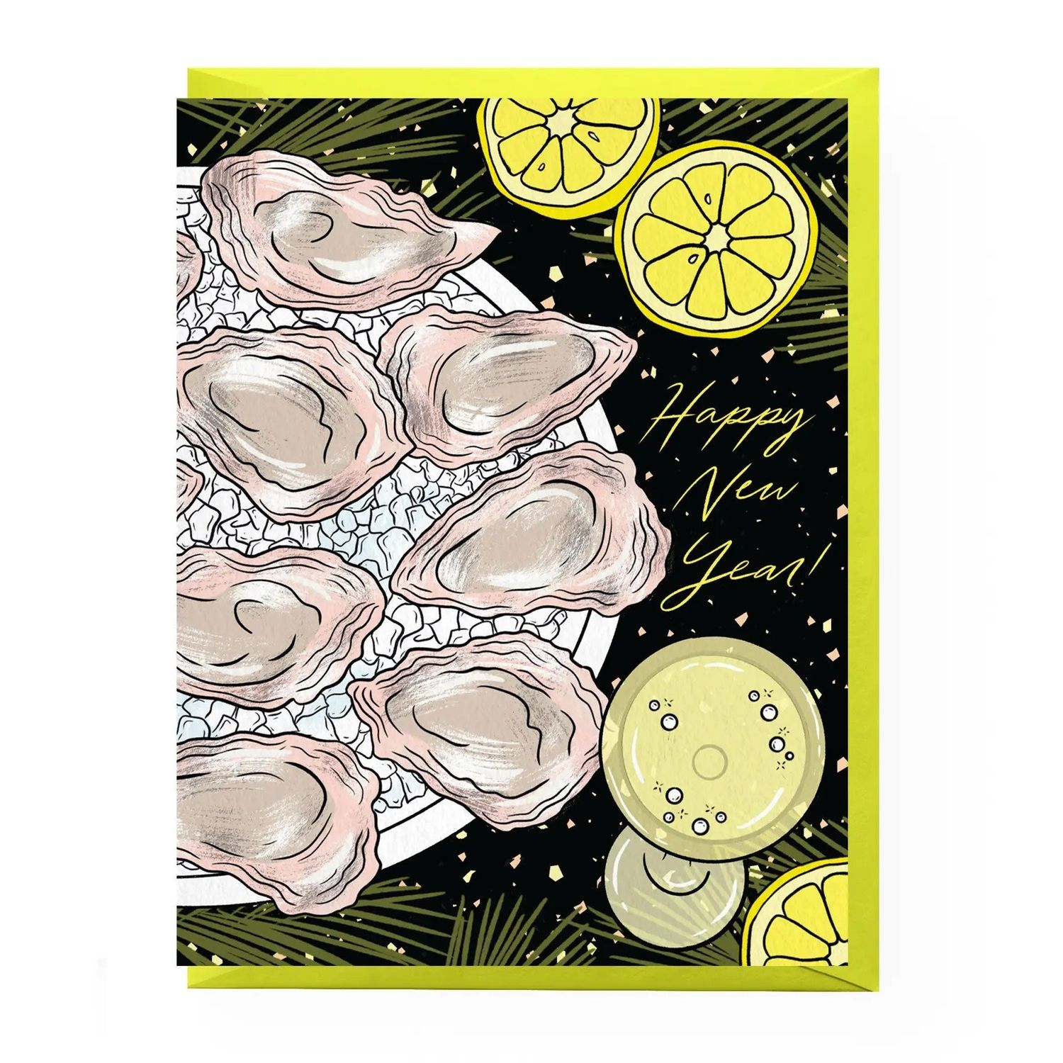 Oyster New Year Card