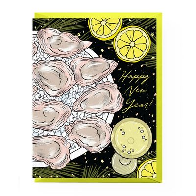 Oyster New Year Card
