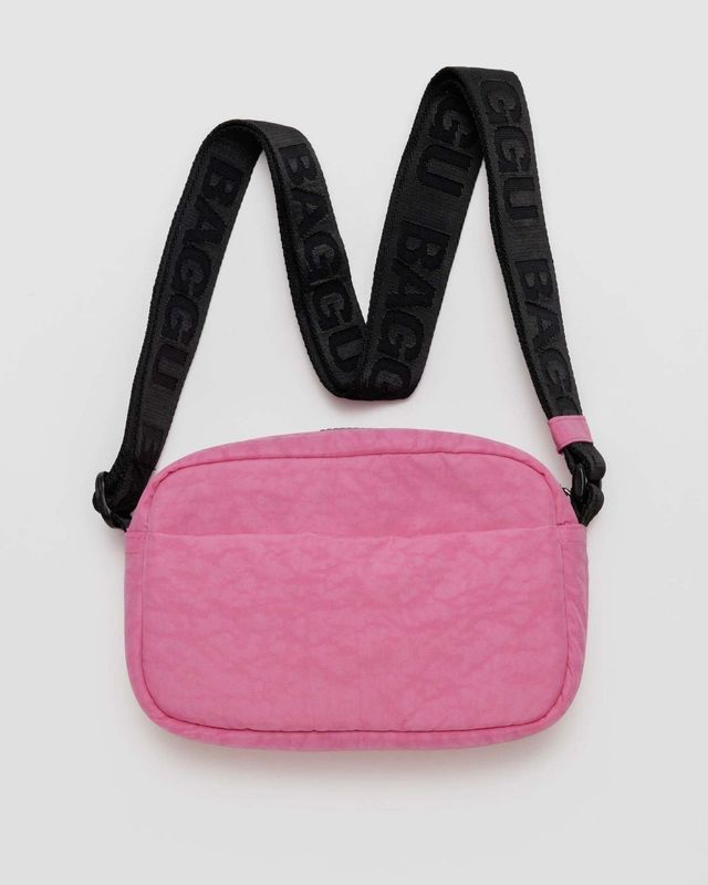 Baggu Camera Crossbody Azalea Pink