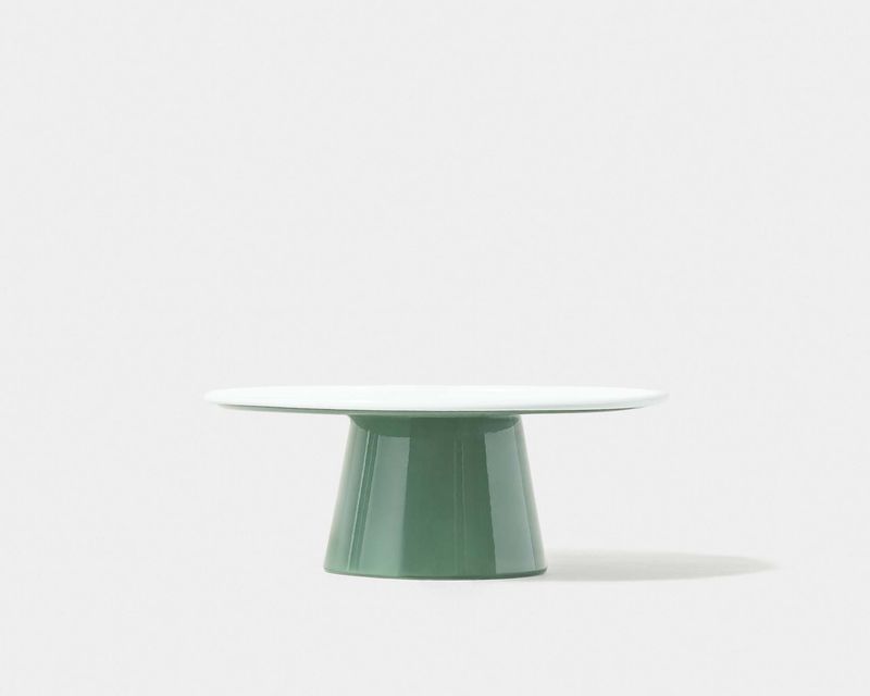 Falcon Cake Stand Pillar Tarragon