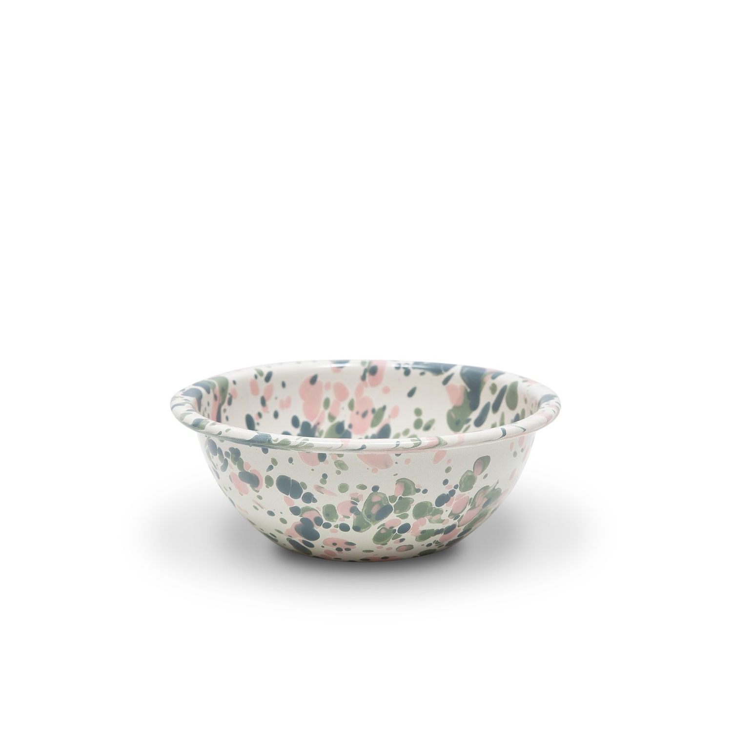 Crow Canyon Catalina 20 oz Cereal Bowl Mint Hibiscus