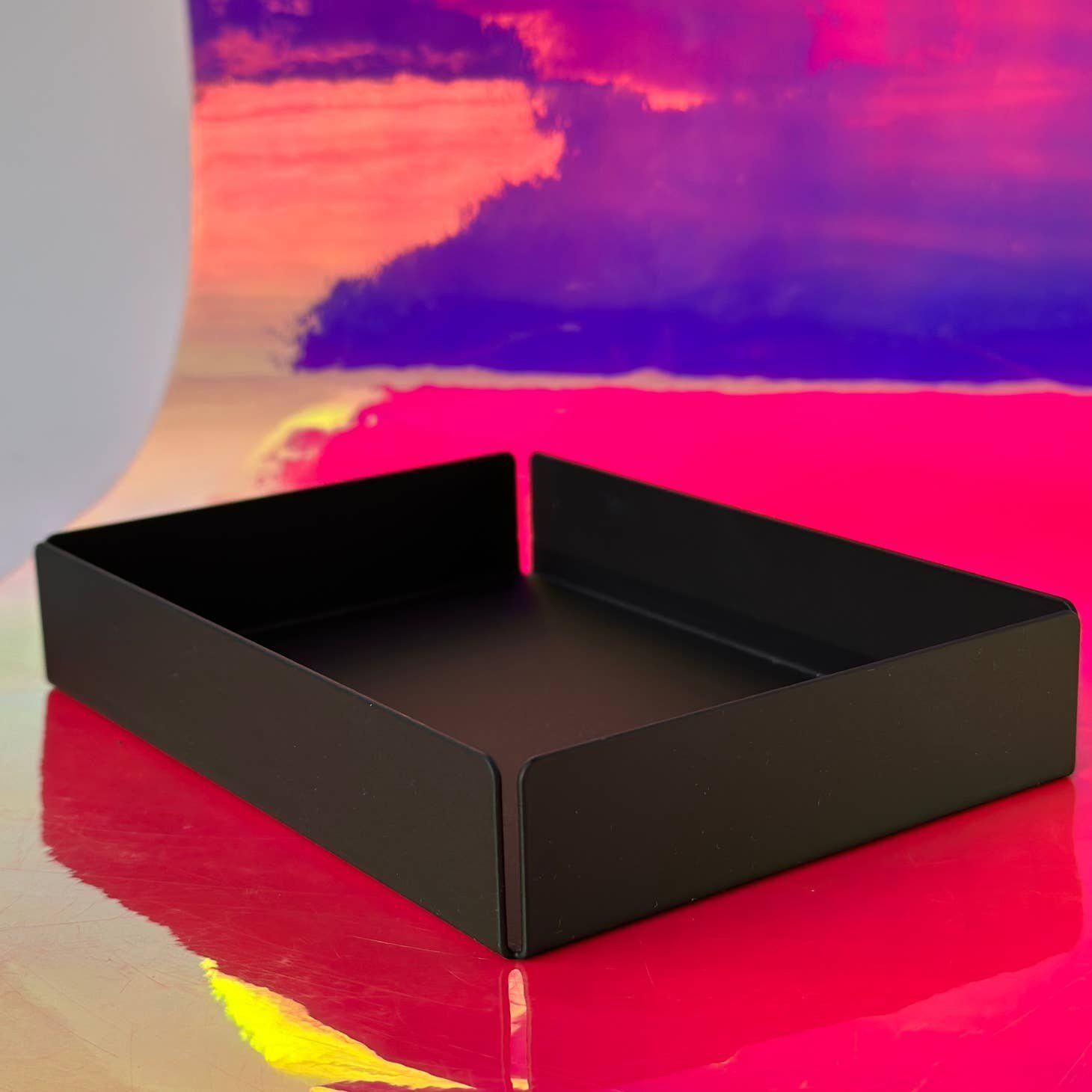 Pink Stories Tray Black