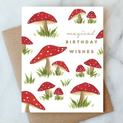 Magical Mushrooms Birthday