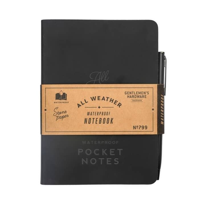 Gentlemen&#39;s Hardware Waterproof Notebook