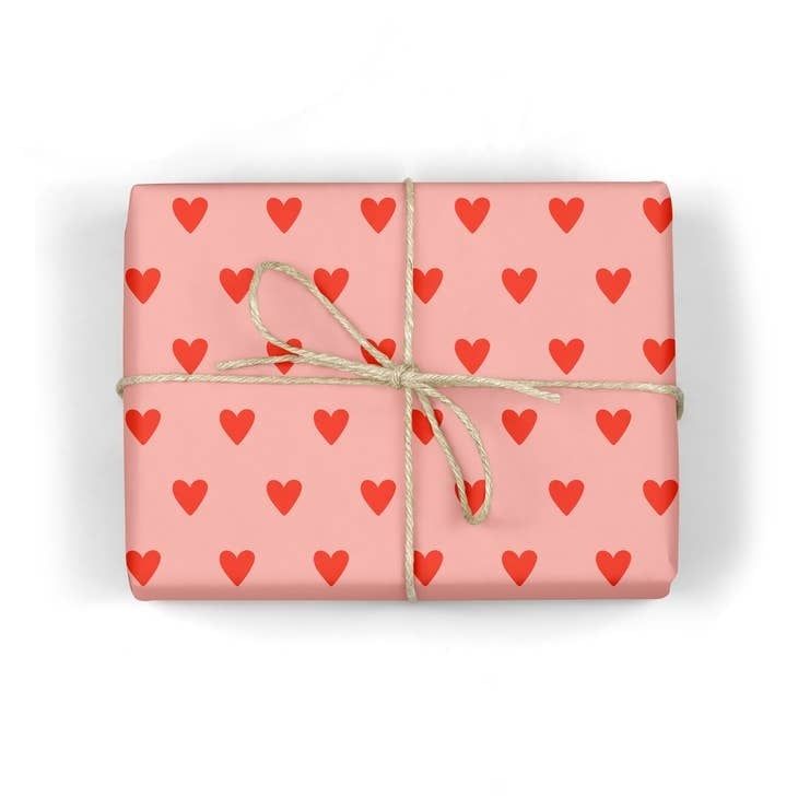 Wrap Roll - Red Hearts