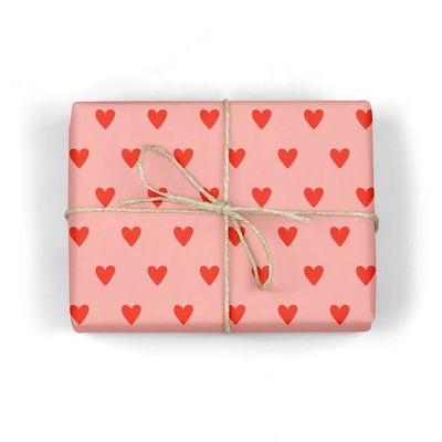 Wrap Roll - Red Hearts