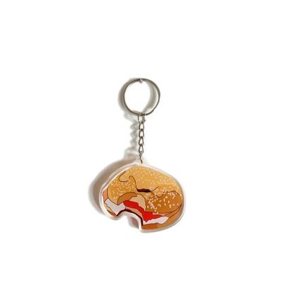 Bagel Bite Keychain