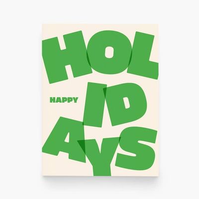 Happy Holidays Greeting Card