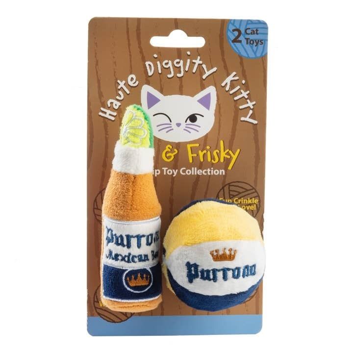 Purrona Bottle &amp; Ball Catnip Toys