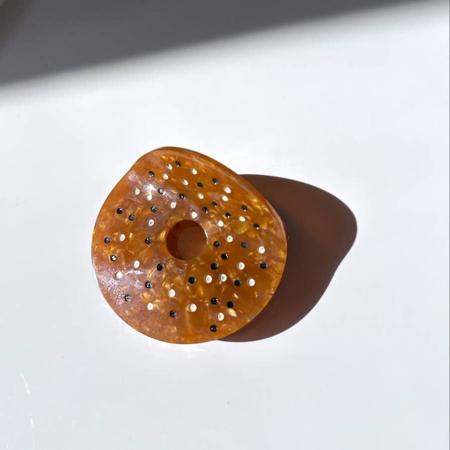 Solar Eclipse Everything Bagel Hair Claw