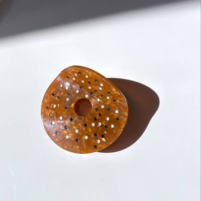 Solar Eclipse Everything Bagel Hair Claw