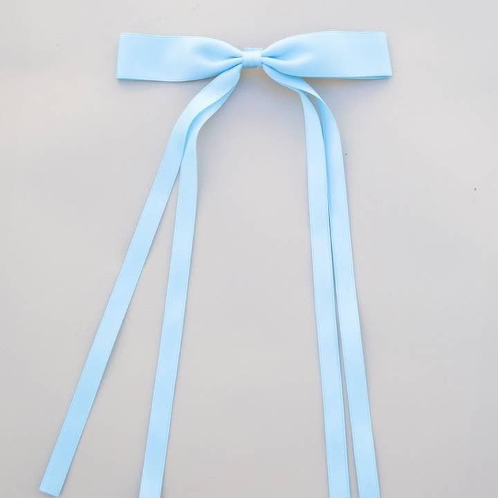 The Girlie Bow Sky Blue