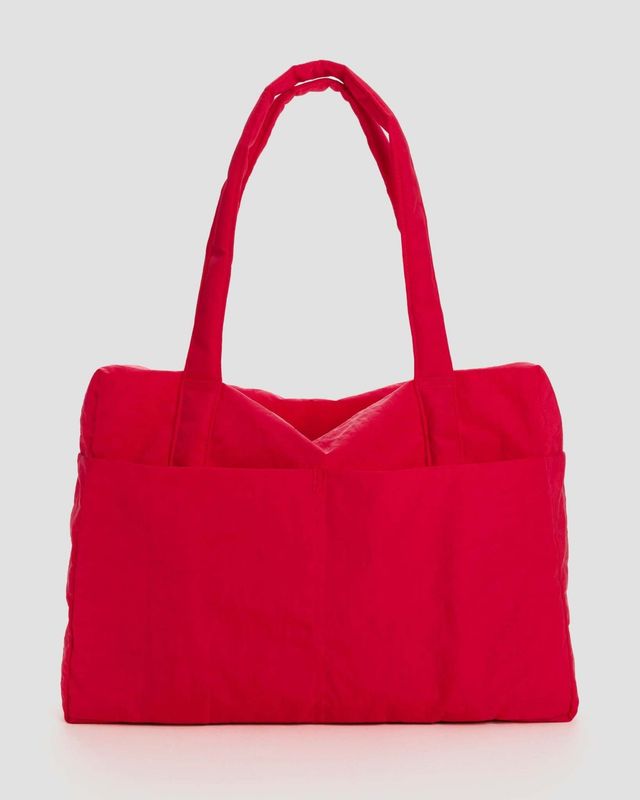 Baggu Cloud Carry-On Candy Apple
