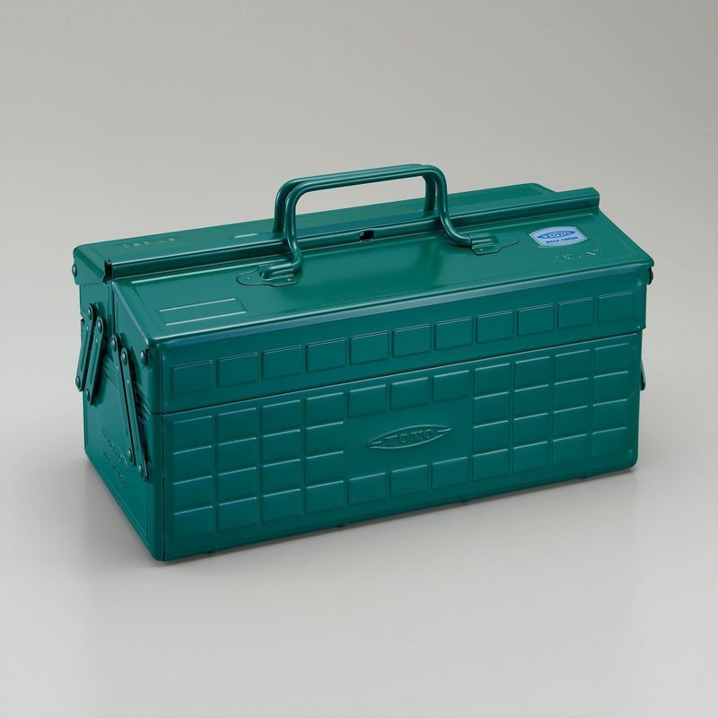 Toyo Cantilever Toolbox ST-350 Antique Green