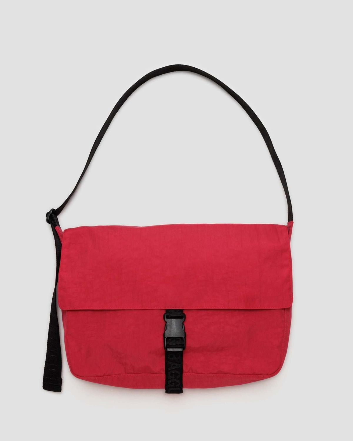 Baggu Nylon Messenger Bag Candy Apple