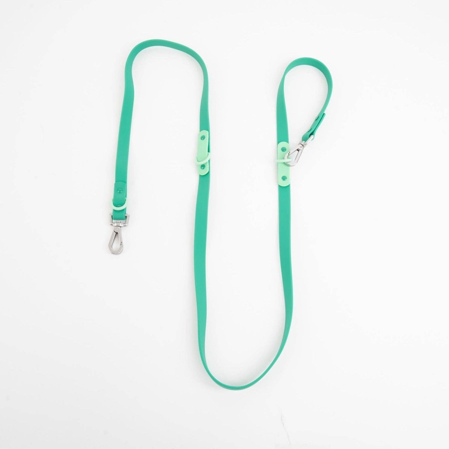 Fritz Leash  Two-tone Liberty Green Small