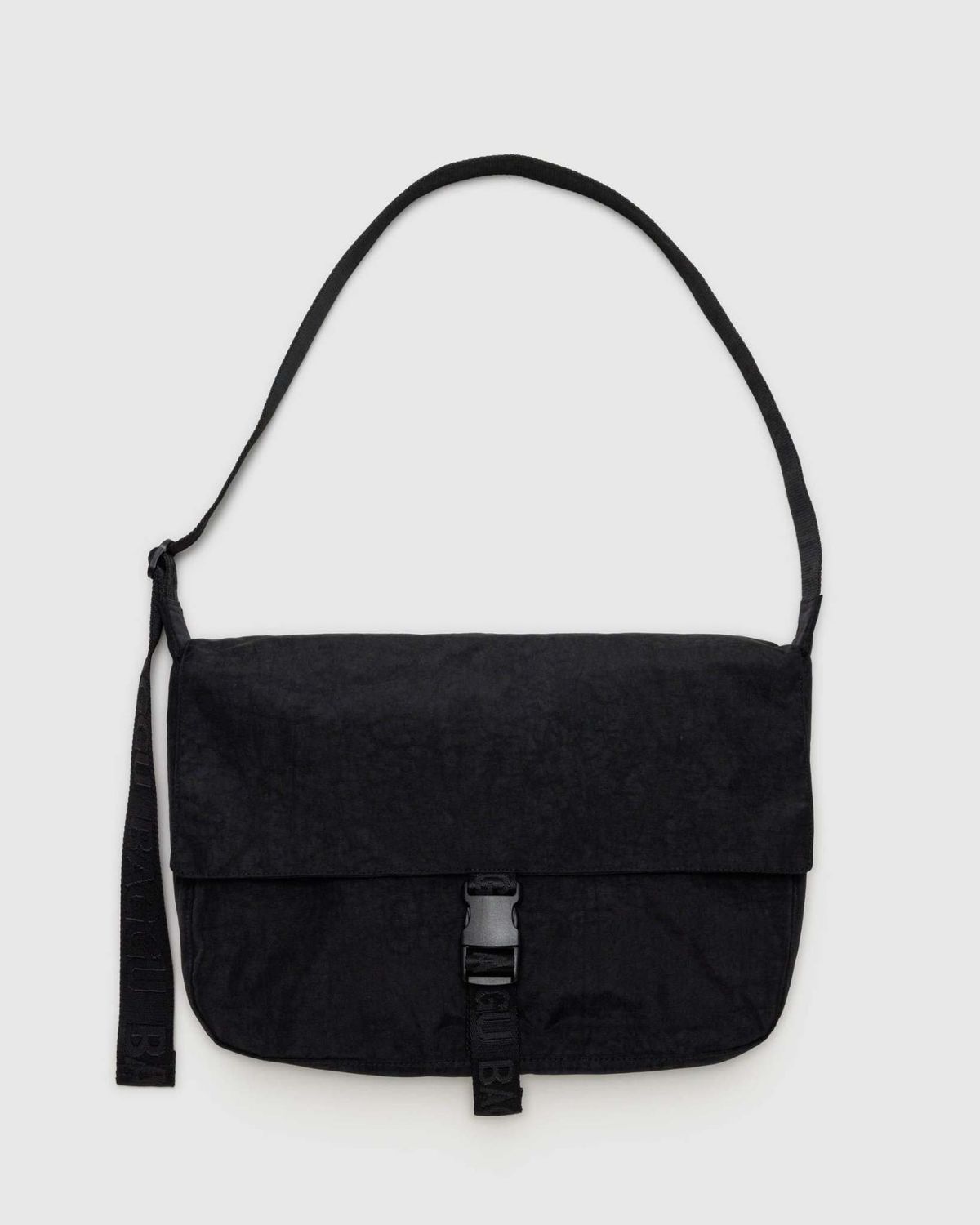 Baggu Nylon Messenger Bag Black