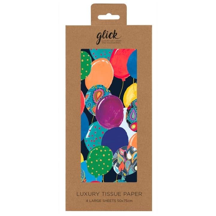 Tissue Balloons Blue