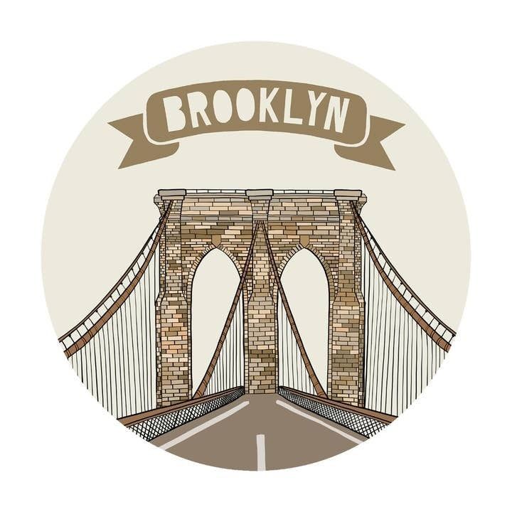 Brooklyn Bridge Vinyl Sticker