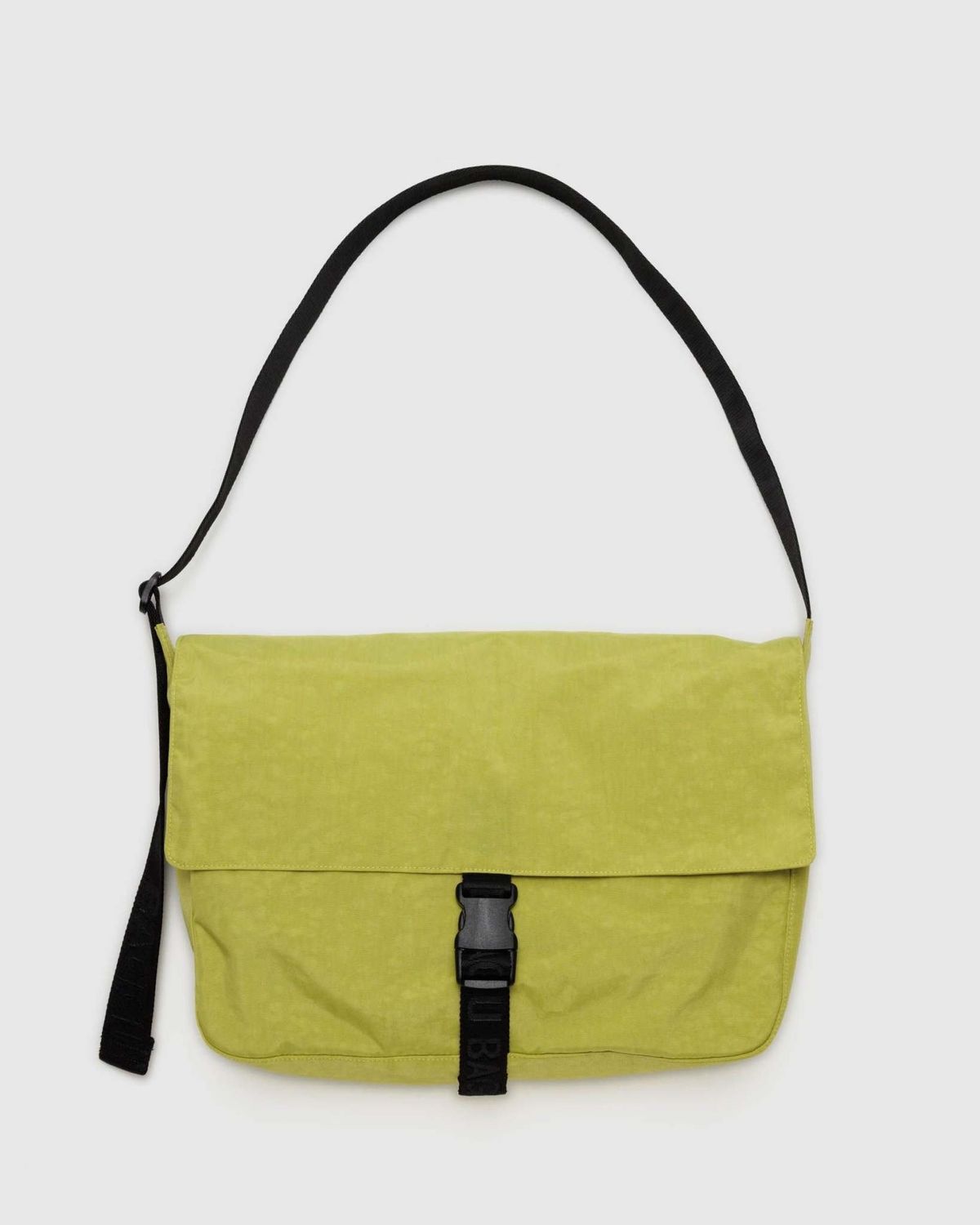 Baggu Nylon Messenger Bag Lemongrass