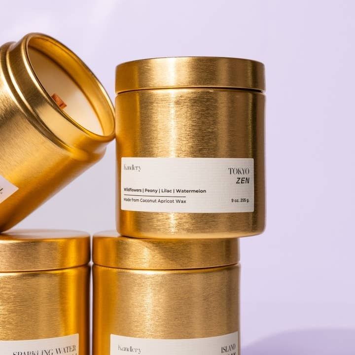 Gold Jar Candle Tokyo Zen