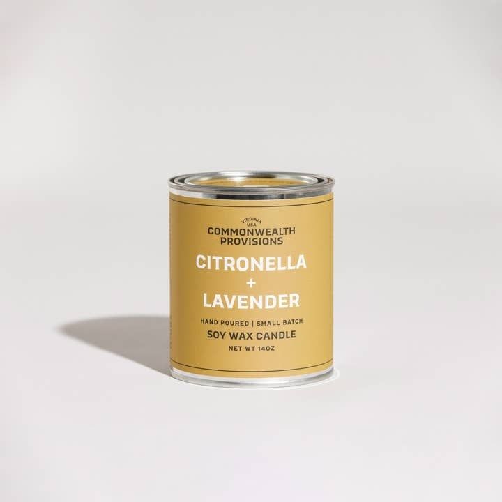 Citronella Candle - Citronella + Lavender