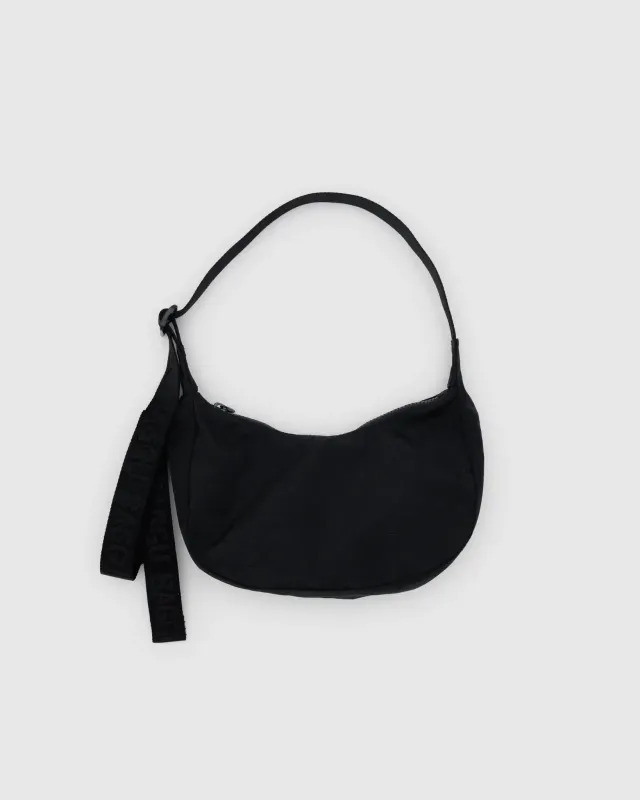 Baggu Small 51&quot; Nylon Crescent Bag Black