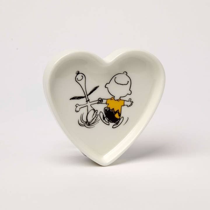 Peanuts Heart Trinket Dish - Dance