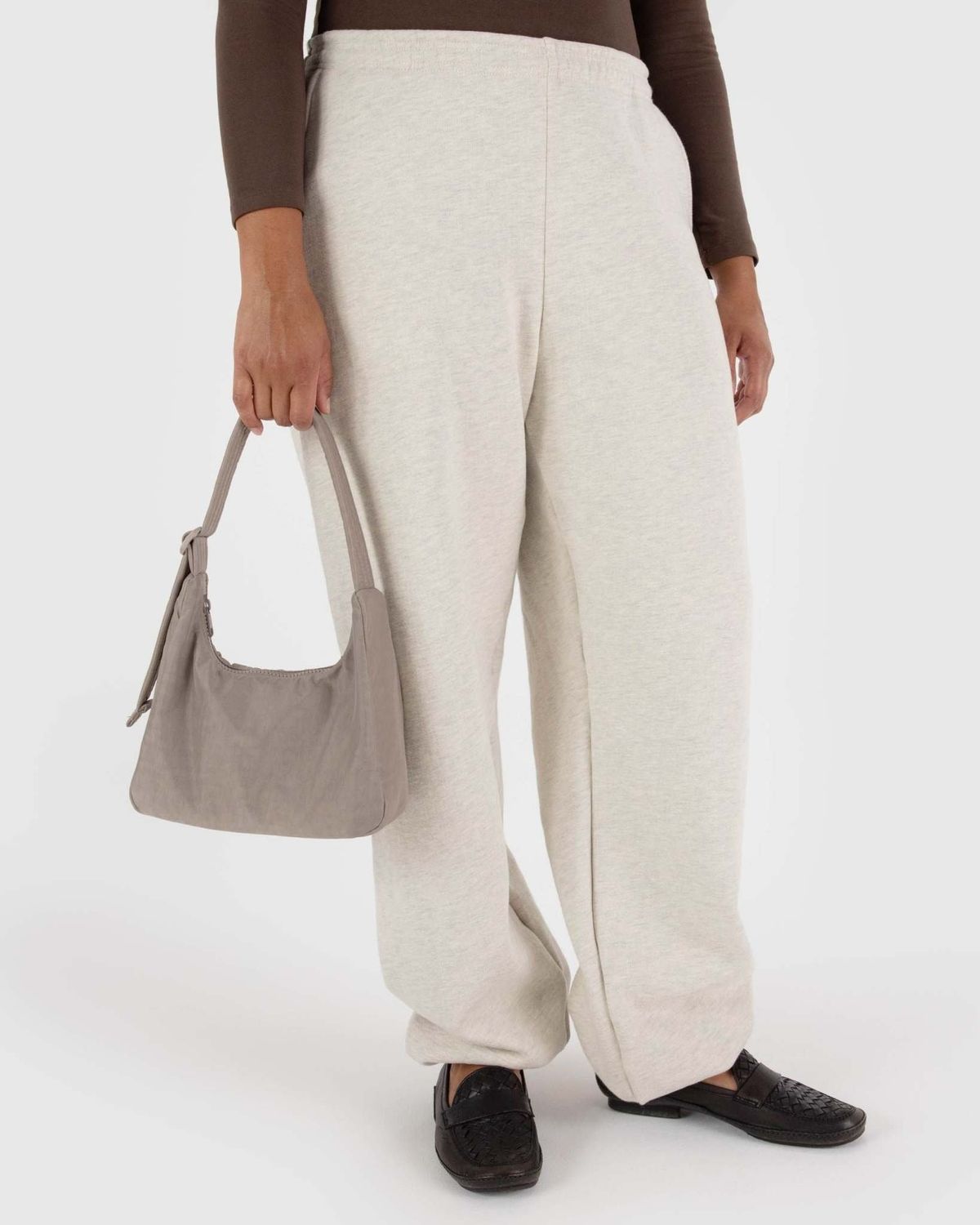 Baggu Mini Nylon Shoulder Bag Dove